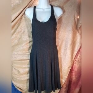 Old Navy Dark Gray Midi Dress